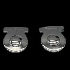 Salvatore Ferragamo サルヴァトーレフェラガモ イヤリング ガンチーニ アクセサリー シルバー ヴィンテージ イタリア製のサムネイル
