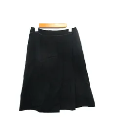 マリークワント MARY QUANT × ユーファクトリー U-FACTORY コラボ フレア スカート ミニ ウール混 シンプル 9 ブラック 黒 /KT7のサムネイル