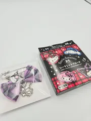 S100【未使用】サンリオキャラクターズ シークレットブローチ クロミ チェック柄 リボン