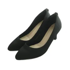 ランダ RANDA パンプス ビジューストラップ付き M 23.5cm 黒 /MI ■OS