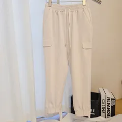 カーゴパンツ　ジョガーパンツ　ベージュ