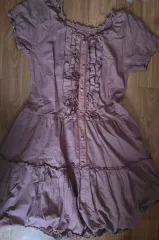 アクシーズファム ヴィンテージ 地雷系 量産型 ガーリー ティアードワンピース