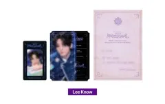 Stray Kids(ストレイキッズ・スキズ・SKZ) リノ(LEE KNOW・イミンホ) ファンミーティング マジックスクール 入学통지서 セット (未開封)