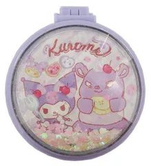 新品 サンリオ きらきらミラー付きブラシ・クロミ SR-0110KR