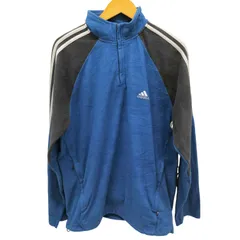 アディダス adidas 00S ハーフジップ 3ストライプス フリース ジャケット メンズ  O