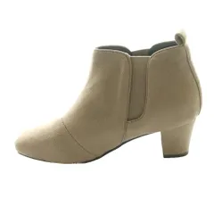 グローブ grove タグ付き サイドゴアブーツ アンクル ショート M モカ /SS ■OS