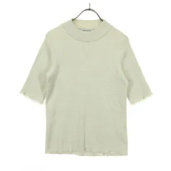 WRAPINKNOT ラッピンノット 日本製 半袖 ニット 0 ベージュ レディース 古着のサムネイル