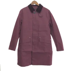 MACKINTOSH LONDON マッキントッシュロンドン ゴム引きコート サイズ:38 襟コーデュロイ    ボルドー メンズ / 240001174613のサムネイル