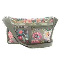 レスポートサック LesportSAC ショルダーバッグ 花柄 グレー マルチカラー /MI ■OS