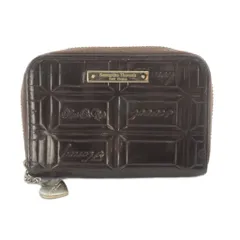 サマンサタバサプチチョイス Samantha Thavasa Petit Choice チョコレートデザイン 財布 小銭入れ コインケース 茶色