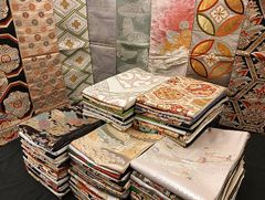平和屋本店○極上 袋帯 中国三大刺繍 総相良刺繍 正倉院花文 金糸 逸品