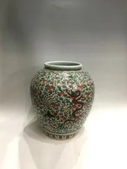 景徳鎮 花器 花瓶 唐物 中国 時代 古玩 当時物 旧家 蔵出 骨董品 2026年最新】中国景徳鎮 花瓶の人気アイテム - メルカリ