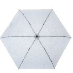 マッキントッシュフィロソフィー MACKINTOSH PHILOSOPHY フラワープリント 折りたたみ傘 水色