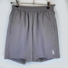 ゴーセン ハーフパンツ M グレー GOSEN テニス バドミントン ショートパンツ