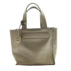 フルラ FURLA ミニハンドバッグ レザー グレー /SS ■OS