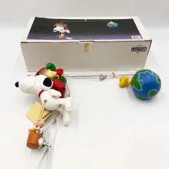 【未使用】空飛ぶスヌーピー チャーリー・ブラウン 熱気球 Flyng Machine ウッドストックフィギュア PEANUTS ピーナッツ