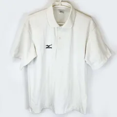 ミズノ 半袖ポロシャツ M ホワイト メンズ MIZUNO テニス ゴルフ スポーツウェア