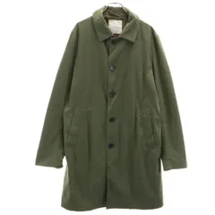 green label relaxing グリーンレーベルリラクシング ステンカラーコート L カーキ KOMATSU メンズ 古着のサムネイル