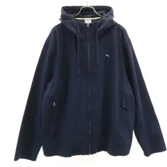 PUMA プーマ ジップジャケット XL ネイビー SELECT メンズ 古着