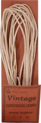 メルヘンアート 丸革ひも ヴィンテージレザーコード 1.5mm Col.501 ナチュラル 2.5m