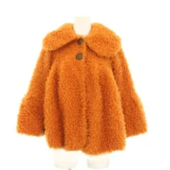 アナスイ ANNA SUI MINI ショートコート フェイクファー アウター L オレンジ 7122521-240 /YM ■ECD003のサムネイル