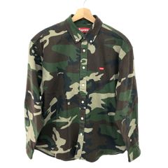 SUPREME 25AW スモールボックスカモ柄デニム長袖シャツ Supreme Small Box Denim Shirt Lサイズ Camo - メルカリ