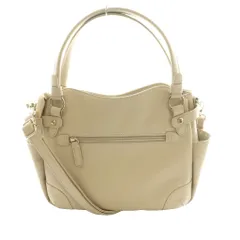 ミッシェルクラン MICHEL KLEIN 2WAYバッグ ハンド ショルダー ベージュ /SS ■OS
