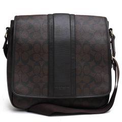 美品 COACH コーチ シグネチャー メッセンジャーバッグ F70757 - メルカリ