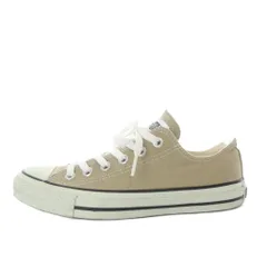 コンバース CONVERSE オールスター スニーカー ローカット キャンバス US4.5 ベージュ /YO25