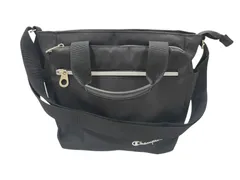 【管理番号-P】Chanpion チャンピオン ショルダーバッグ ハンドバッグ ブラック 2way　現状品