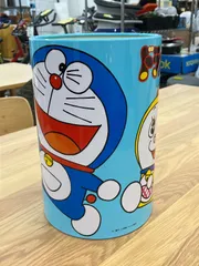 ドラえもん　ゴミ箱　昭和レトロ　希少　美品のサムネイル