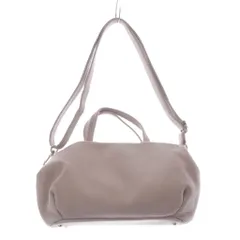 イアパピヨネ ear PAPILLONNER レザー2WAYバッグ ハンドバッグ ショルダーバッグ 紫