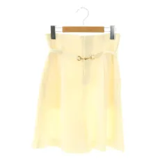 ルルウィルビー Loulou Willoughby ショートパンツ ベルト付き 1 アイボリー /DF ■OS