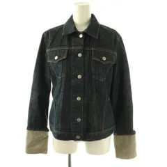 ヘルムートラング HELMUT LANG PRODUCED IN 1999 90s 本人期 デニムジャケット Gジャン ジージャン 40 インディゴブルー /DO ■ECC003のサムネイル
