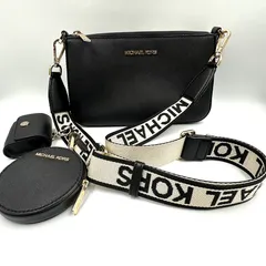 MICHAELKORS　マイケルコース　JET SET クロスボディバッグ ブラック