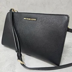 ✨【極美品】MICHAEL KORS マイケルコース JET SET TRAVEL ジェットセットトラベル  ラージ クロスボディバッグ サフィアーノレザー ショルダーバッグ レディース かわいい 人気✨