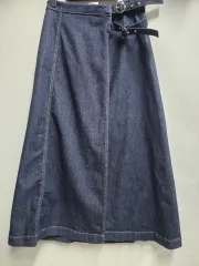 ザラ デニム ロング スカート S