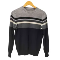 ユニフォームエクスペリメント uniform experiment 15AW マルチボーダー ウール ニット セーター メンズ 表記無 のサムネイル