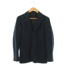 ユナイテッドアローズ UNITED ARROWS ジャージー3Bコンフォート ジャケット 背抜き 44 ネイビー /DO ■OS
