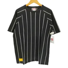 マスターピース master-piece 00s ストライプ コットン クルーネック 半袖Tシャツ メンズ import：L のサムネイル
