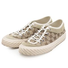 GUCCI グッチ GGキャンバス ハイカットスニーカー 703034 7 - メルカリ