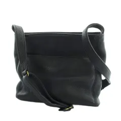 コーチ COACH オールド 7924 ショルダーバッグ 斜めがけ レザー 型押しロゴ 黒 ブラック ■GY18 /MQ