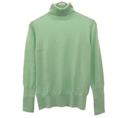 LOEFF ロエフ タートルネックニットセーター  ミントグリーン Fのサムネイル