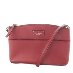 ケイトスペード KATE SPADE クロスボディ ショルダーバッグ ワンショルダー レザー レッド /YO30