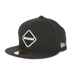 F.C.Real Bristol キャップ ブラック サイズ:7 8/3 | NEWERA / GORE-TEX エンブレムロゴ ベースボールキャップ (NEW ERA EMBLEM 59FIFTY GORE-TEX) | コラボ【中古】のサムネイル