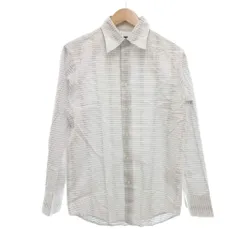 カルバンクラインシーケー Calvin Klein C.K シャツ M 長袖 総柄 白 ホワイト /NUのサムネイル