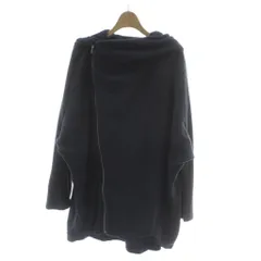 ラッドミュージシャン LAD MUSICIAN ジップアップパーカー 上着 42 モスグリーン フード付き アシンメトリージップ 長袖 2113-605 /GGのサムネイル