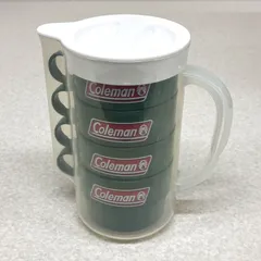 【極美品】コールマン スタッキングマグ4個＆ピッチャーセット 非売品 レア