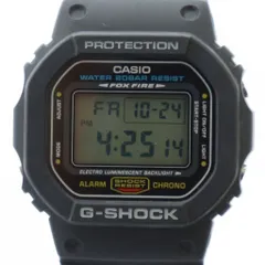 カシオジーショック CASIO G-SHOCK DW-5600E 腕時計 ウォッチ デジタル カレンダー付き ロゴ クォーツ 黒 ブラック ■GY18 /MQ