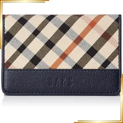 【新品】 [ダックス] 名刺入れ HouseCheck(ハウスチェック) メンズ ネイビー 1